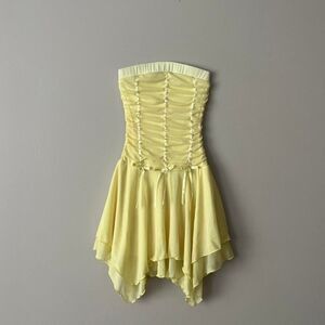 Byer-california Women's Yellow Dress